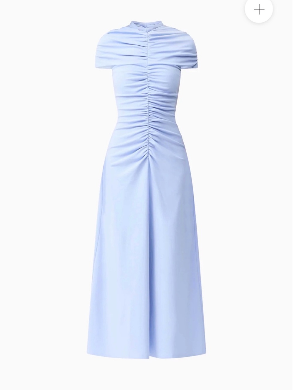NWT Valencia High Neck Maxi Dress in Blue
Size M - Picture 6 of 7